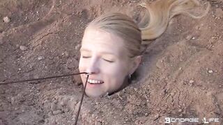 BondageLife Rachel Greyhound - Tickled In Garden