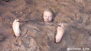 BondageLife Rachel Greyhound - Tickled In Garden