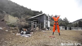 BondageLife Rachel Greyhound - Trash Duty (Bane & the Chickens)