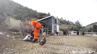 BondageLife Rachel Greyhound - Trash Duty (Bane & the Chickens)