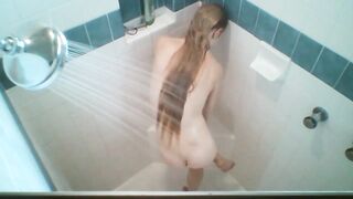 BondageLife Rachel Greyhound - Throwback Shower Time with Greyhound