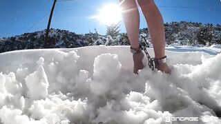 BondageLife Rachel Greyhound - Winter Wonderland Flogging