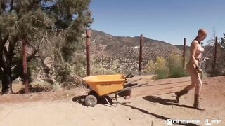 BondageLife Rachel Greyhound - Yardwork With Greyhound (Landscaping Editiion)