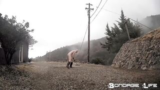 BondageLife Rachel Greyhound - Hard Labor (Driveway Edition)