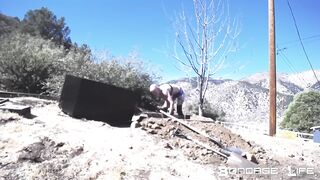 BondageLife Rachel Greyhound - Hard Labor Digging Part 4 (Painting Edition)