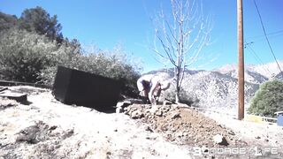 BondageLife Rachel Greyhound - Hard Labor Digging Part 4 (Painting Edition)