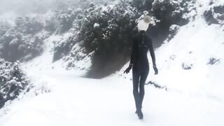 BondageLife Rachel Greyhound - Snow Day (Latex Edition)