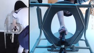 BondageLife Rachel Greyhound - Fucking Machine (Schoolgirl Edition)