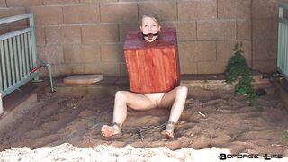 Bondage Life Rachel Greyhound Mud Box