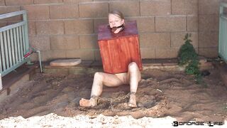 Bondage Life Rachel Greyhound Mud Box