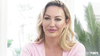 Joel Loses Poker Game And His Ass To Adira Allure Pegging Him With Her Big Strap On Dick