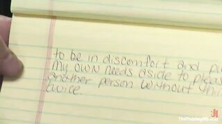 The Training Of Harmony Rose, Day Two 