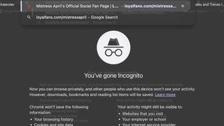 Dominatrix Mistress April - fresh warm delicious pee