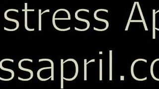 Dominatrix Mistress April's Birthday gift