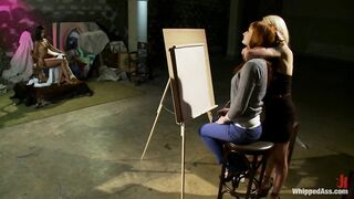 11.04.08 12458 Violet Monroe, Lorelei Lee, Skin Diamond (Kinky lesbian art teacher punishes and ass fucks two of her students!)