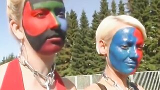 The demonstration of the slaves!