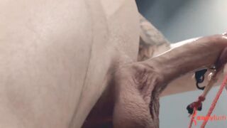Throat fucked anal teen
