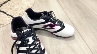 Total demolition of his balls! SOCCER SHOES BALLBUSTING! - Dave Moon - Jennifer - BrutalBusting