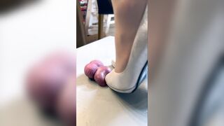 After Cum Trampling Party - The Wedding Dance Is Over, The Dick Penalty Party Begins! - Close View