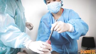 Femdom Pegging and Sounding