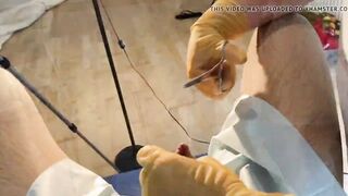 Cock sewing by Dominatrix Mistress April