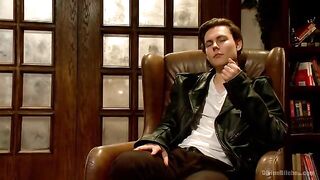 19 year old male gigolo prostate milked for the very first time by Maitresse Madeline!