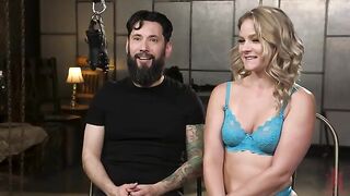 All Natural Blonde Babe Lisey Sweet Ass-Fucked and roughd in Bondage