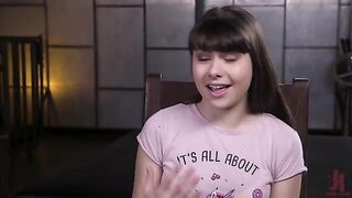 Euro-Teen BDSM Whore Luna Rival Anal Fucked in Brutal Rope Bondage!