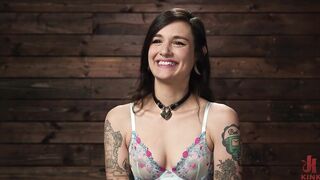 Luna Lovely: Suspension Bondage, Torment, and Sybian Orgasms!