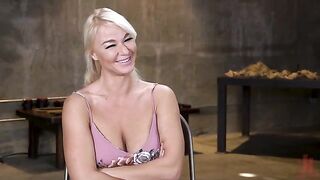 Pain Slut MILF London River Brutalized with Rough Sex and Rope Bondage