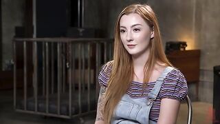 Redheaded Girl Next Door Megan Winters Fucked in Brutal Rope Bondage!