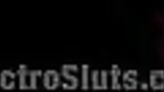 Squirting Lesbian Electro Pain Slut!