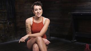 Pain Slut Lilith Luxe Cums Relentlessly from Torment and Rope Bondage!