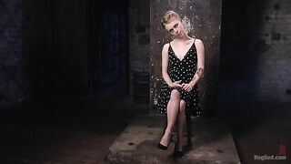 Suspension Slut Anna Tyler Succumbs to Squirting Orgasms