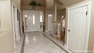 Busty MILF Orders Four Big Cocks to Fuck While her Husbands Away