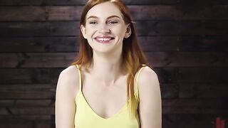 Red Head Slut Gets Destroyed in Diabolical Bondage