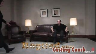 Casting Couch 10: Carmen Stark auditions for Hogtied