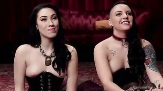 Fresh Submissive Babes Tied Tight & Anally Punished