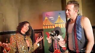 Britney Amber gets jam packed by horny filthy circus performers!