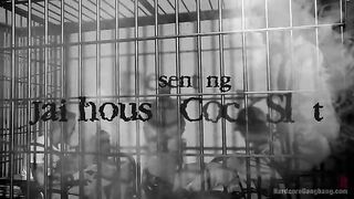 Jailhouse Cock Slut: Judge Mia Li Double Stuffed!