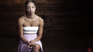 Alexis Tae's First Time Being tormented in Grueling Bondage