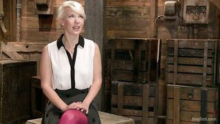 Blond College Student Tied Tight and Brutally Fucked