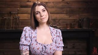 Ivy LeBelle: Curvy Slut in Bondage Tormented and Made to Cum