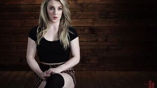 Kate Kennedy is Brutalized in Extreme Bondage and Made to Cum