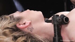 Sexy Blonde Whore is Brutalized in Grueling Bondage