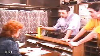 Mature banging at the office 2 scenes in 1