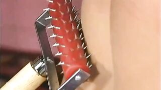 Suffering Series 093 - Bound submissive gets tormented and covered with wax