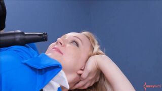 Anneliese Snow Submissive Anal Bondage Part 1