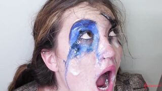 Anal slave toyed hard by her nasty domme