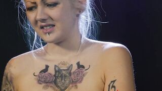 Three Babes Play a Weird Painful Cruel Game